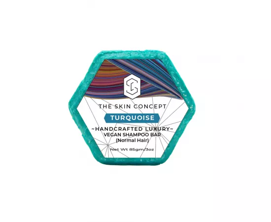 The Skin Concept Turquoise - Vegan Solid Shampoo Bar