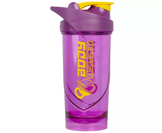 Body Builder Shaker Bottle Purple Color 700ml