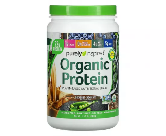 Purely Inspired Organic Protein, Decadent Chocolate, 680 Gm