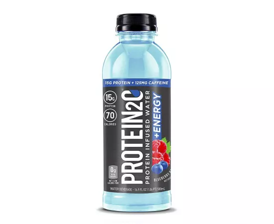 Protein2o Protein Infused Water Plus Energy Blueberry Raspberry Flavor 500ml