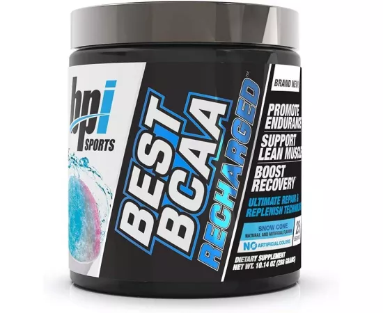BPI Sports Best Bcaa Recharged Snow Cone 25