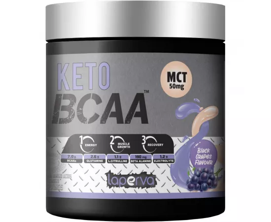 BCAA كيتو MCT عنب أسود من لابيرفا 50 مج - 420 جرام