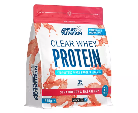 Applied Nutrition Clear Whey Protein Strawberry & Raspberry 875g