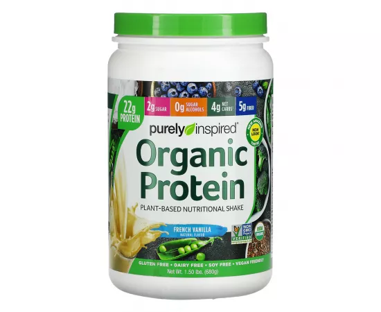 Purely Inspired Organic Protein French Vanilla 680 Gm