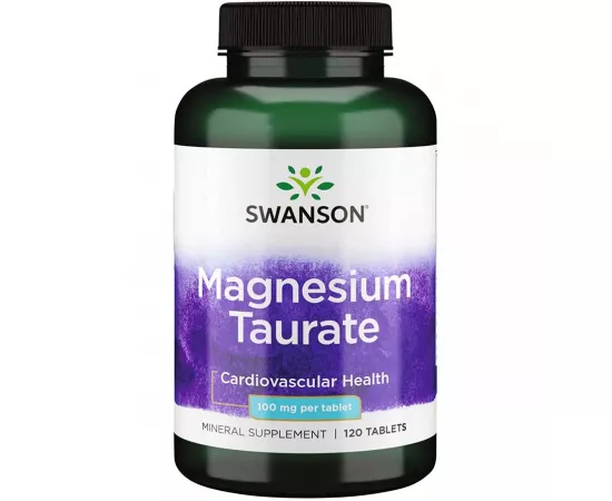 Swanson Magnesium Taurate 100 mg 120 Tablets