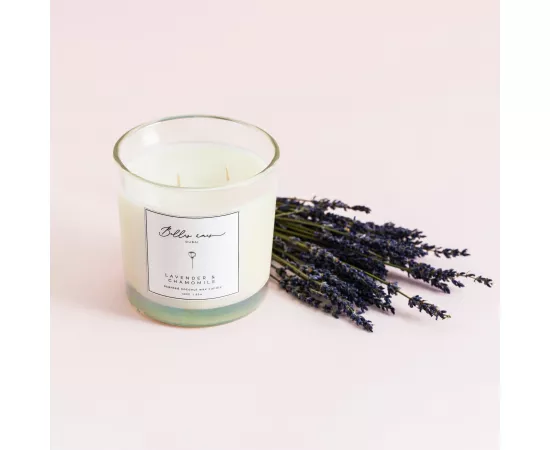 Belles Ames Jar Candle - Lavender & Chamomile