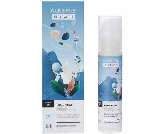 Alkemie Harmony Zone - Hush, NOW! Couperose & Sensitive Skin Day & Night Cream 50 ml