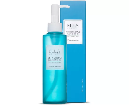 Ella Beauty Rich In Minerals Cleansing Oil (Kona Deep Sea Water) 180 ml