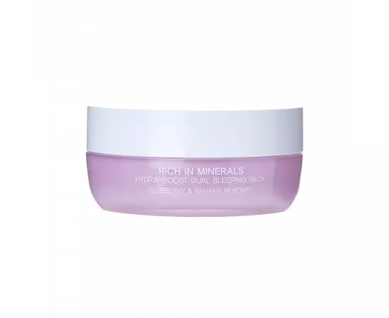 Ella Beauty Rich In Minerals Hydra-Boost Dual Sleeping Pack (Blueberry & Banana In Honey) 90 gm
