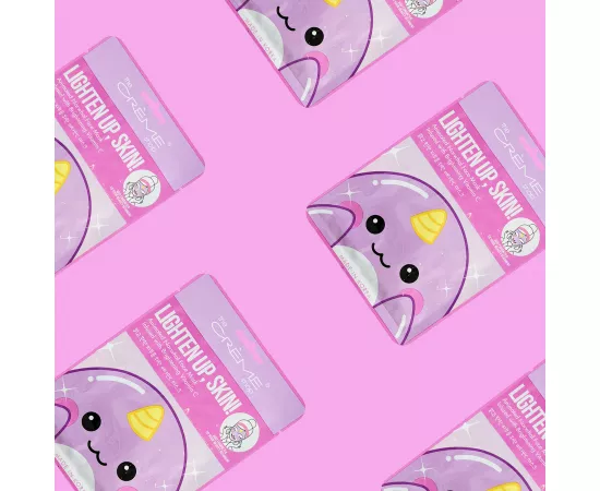 The Crème Shop Lighten Up, Skin! Animated Narwhal Face Mask - Brightening Vitamin C