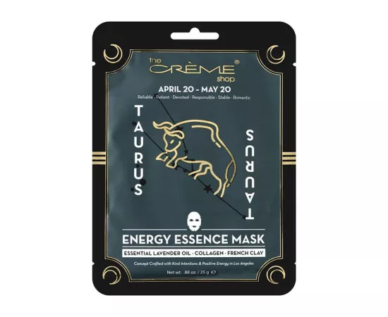 The Crème Shop Energy Essence Horoscope Mask-Taurus