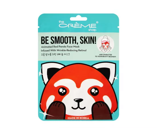 The Crème Shop Skin Animated Red Panda Face Mask