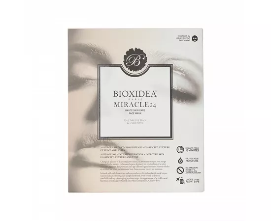 Bioxidea Miracle24 Haute Skin Care For Face Mask - Set of 3