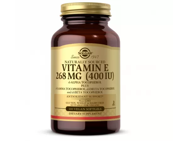 Solgar Vitamin E 268 mg 400 IU Veg Softgels 100's