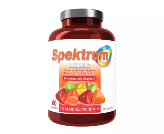 Spektrum Multivitamin Gummies With B Vitamins For Energy Maintenance 60's