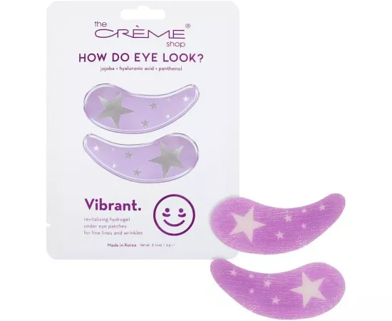 The Creme Shop How Do Eye Look Vibrant Hydrogel Under Eye Patches