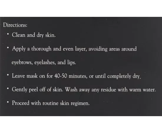 The Crème Shop Little Black Peel-off Mask Charcoal & Vitamin E Skincare