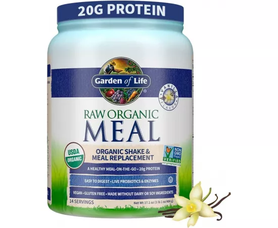 Garden of Life Raw Organic Meal Vanilla 484 gm