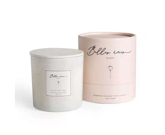 Belles Ames Jar Candle -Silk Cotton