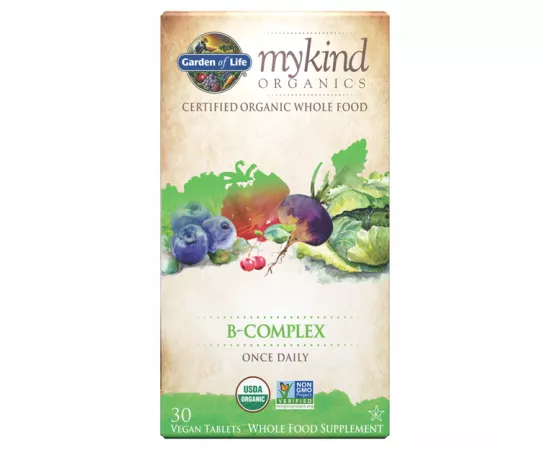 Garden Of Life MyKind Organics B-Complex Vegan Tablets 30's
