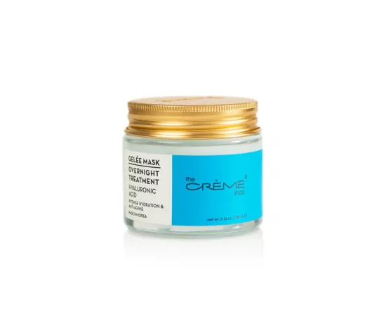 The Crème Shop Gelée Mask Overnight Treatment Hyaluronic Acid Intense Hydration & Youth Promoting