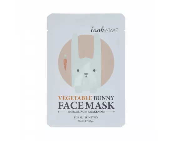 Look At Me Vegetable Bunny Face Mask