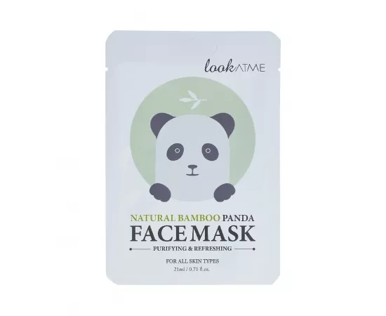 Look At Me (Natural Bamboo Panda) Face Mask