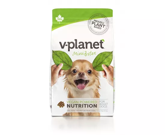 V-PLANET Mini Bites Kibble Vegan Dog Food for Mini & Small Breeds 2.4 kg