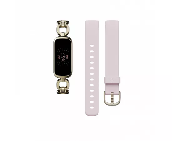 Fitbit Luxe Fitness and Wellness Tracker Soft Gold
