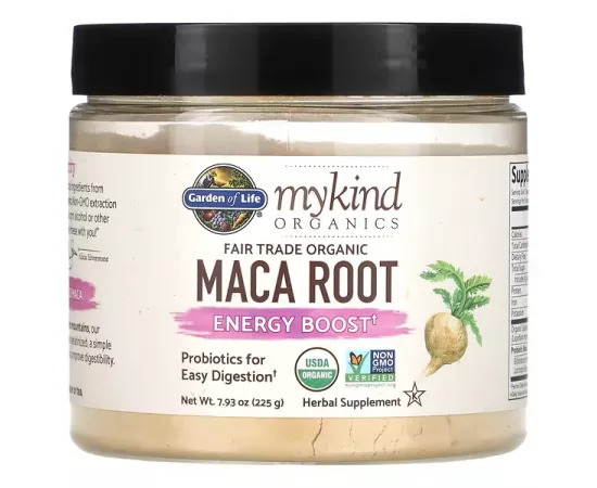 Garden of Life MyKind Organic Herbal Maca Root Energy Boost 225g