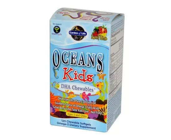 Garden of Life Oceans Kids Chewable Softgels 120's