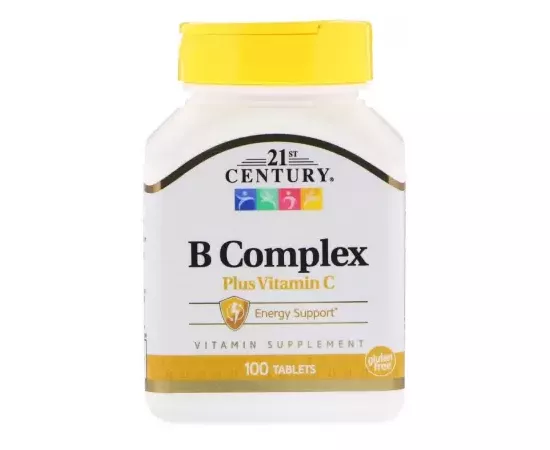 21st Century, B-Complex Plus Vitamin C, 100 Tablets