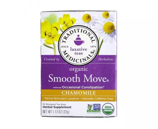 Traditional Medicinals Smooth Move Chamomile 16 Tea Bags