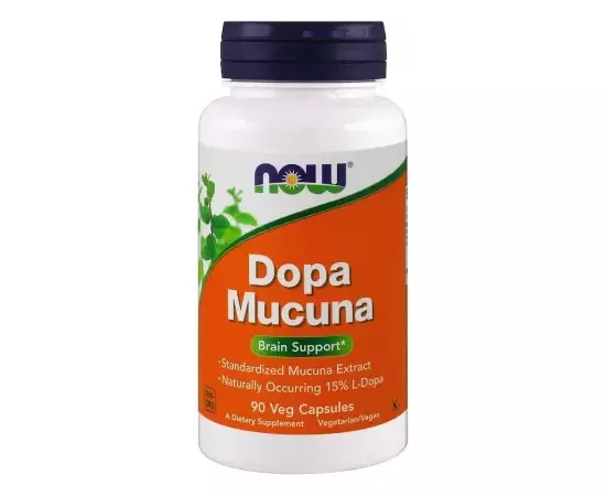 Now Foods Dopa Mucuna 90 Veg Capsules