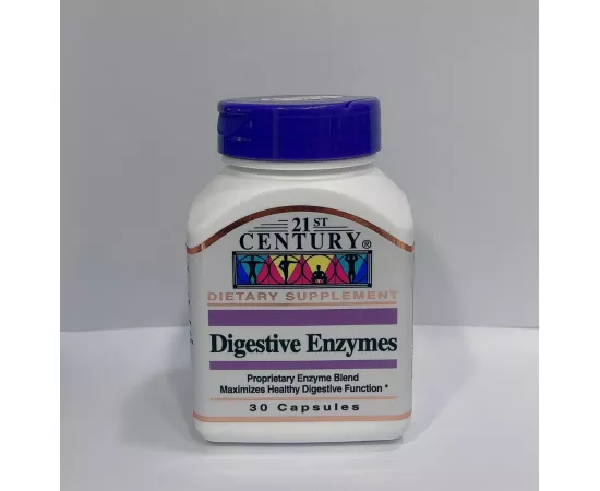 21st Century Digestive Enzymes,30 Capsules