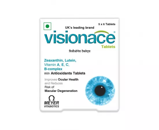 Visionace Vision Care Supplement 30 Tablets