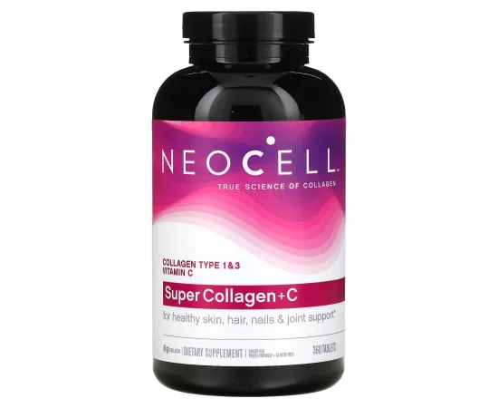 Neocell Super Collagen + C (Type 1&3) 6000 mg 360 Tablets
