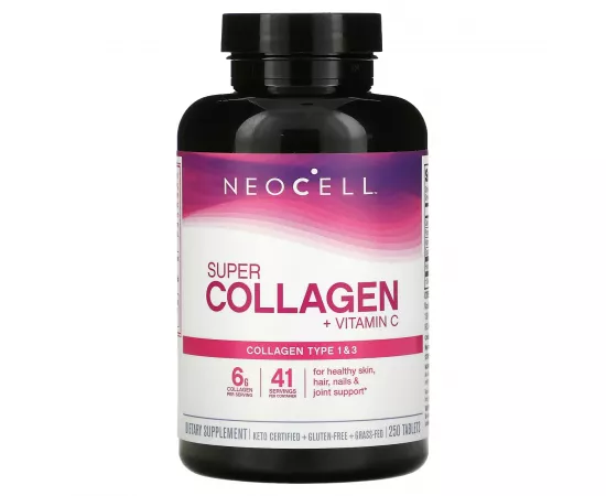 Neocell Super Collagen + Vitamin C 6000 mg 250 Tablets