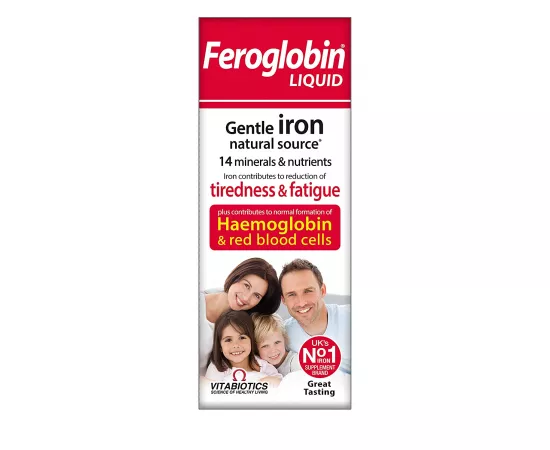 Vitabiotics Feroglobin B12 Iron Supplement Liquid - 200Ml