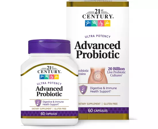 21st Century Advanced Probiotic Capsules, 60 Count