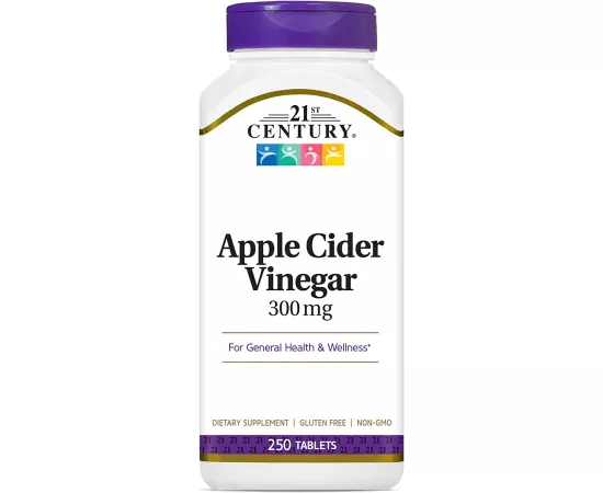 21St Century Apple Cider Vinegar 300 Mg - 250 Tablets