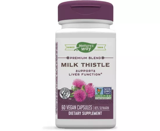 Nature's Way Milk Thistle 60 Vegan Capsules