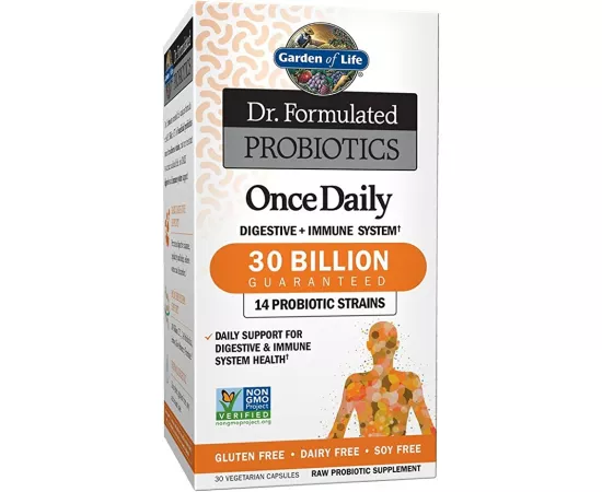 Garden Of Life Dr. Formulated Once Daily Probiotics Vegetarian Capsules 30's