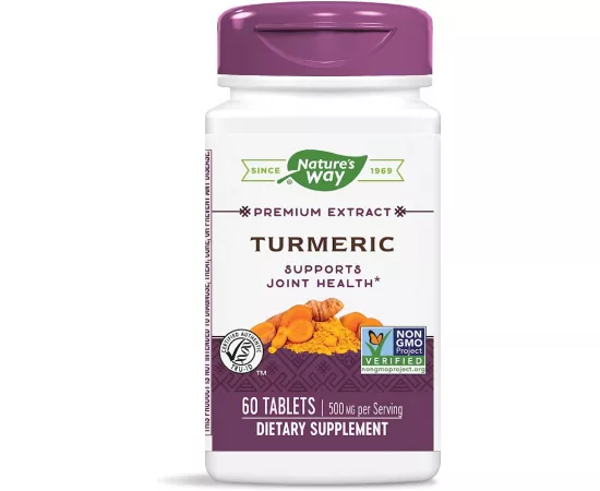 Nature's Way Turmeric Extract 500 mg 60 Tablets