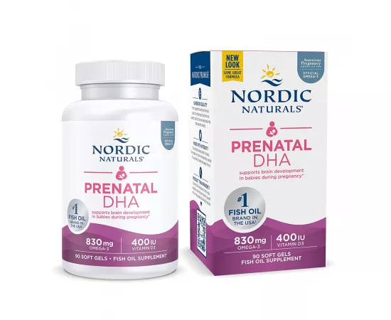 Nordic Naturals, Prenatal DHA, 90 Soft Gels