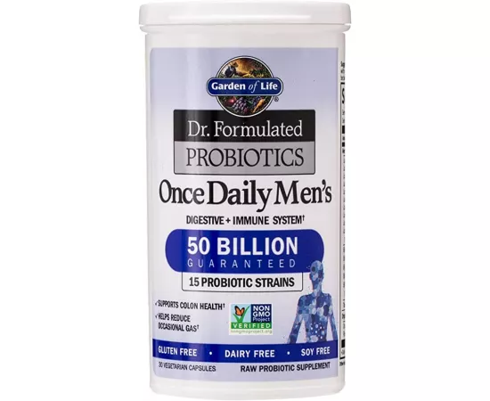 Garden of Life, Dr. Formulated Probiotics Once Daily Men's Veggie Capsules 30's