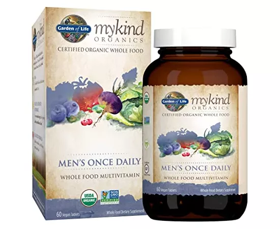 Garden of Life MyKind Organics Men's Once Daily Vegetarian Tablets 60's