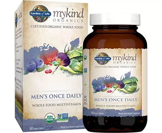 Garden of Life MyKind Organics Men's Once Daily Vegan Tablets 60's