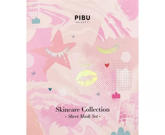 Pibu Skincare Collection Mask Set of 5
