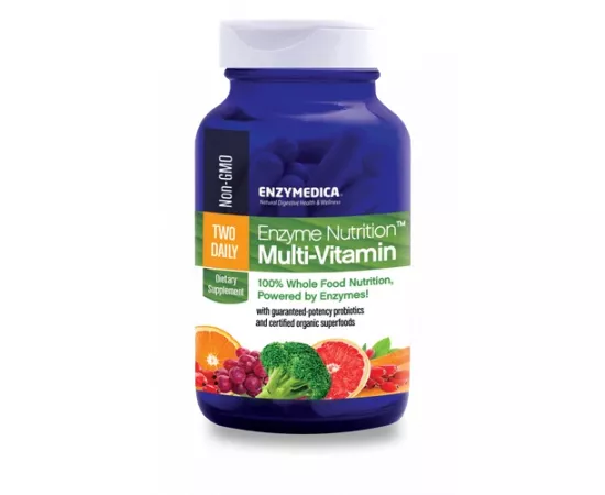 Enzymedica Enzyme Nutrition Multi-Vitamin Two Daily 60 Capsules